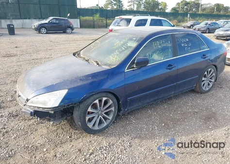 2005 Honda Accord 3.0 Ex из США, поврежденный, VIN 1HGCM66825A030167